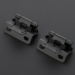 50 Pack 25 Pairs Semi-Overlay 1/2 inch Self-Closing Face Frame Cabinet Hinges…