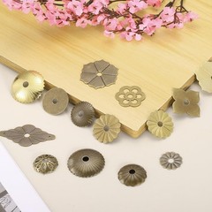 uxcell 12Pcs Cabinet Knob Backplate, 0.91 Inch Drum inches, Bronze Tone