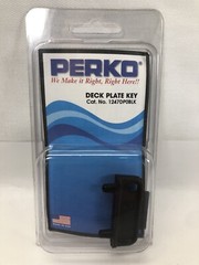 Perko 1-1/4″ – 1-1/2″ Compact Size Deck Plate Key Polymer Black 1247DP0BLK