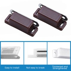 10 PACK Magnetic Cabinet & Door Latch/Catch Closures Kitchen Cabinet Cupboard US