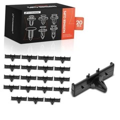 Nylon Rocker Panel Moulding Retainer Clips Bulk Push Pin Fasteners Plastic 20