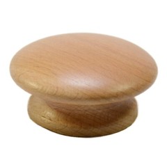 Prefinished 1 3/4″ Hardwood Maple Cabinet/Drawer Knobs Threaded