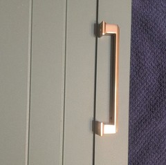 Asidrama 10 Pack 5 Inch(128mm) Champagne Gold Cabinet pulls Kitchen Handles