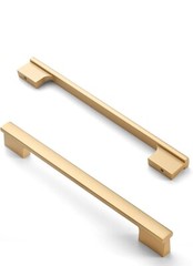 Asidrama 10 Pack Brushed gold bronze 8 3/4 inch Cabinet Handles Drawer Pull