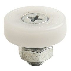 Convenient 8 Pack Plastic Drawer Rollers with Nuts Replace Your Worn Rollers