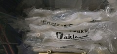 Lot 12 Oakland Stainless Steel Satin Gold Cabinet Pull Handles 6″ w/Screws ⭐