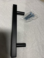 Pack Of 30/ Franklin Brass 3” Simple Square Bar Pull / Matt Black