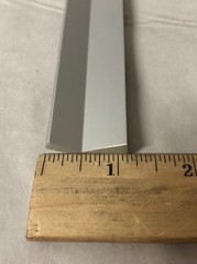 6″ long Silver Cabinet Pull Drawer Handles 5″ hole centers #9644