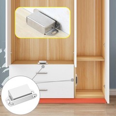 2/8PCS Magnetic Cabinet Door Catch Latch Kitchen Cupboard Wardrobe Door Magnet