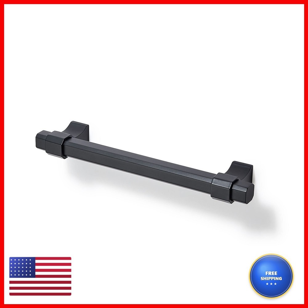 Tunny 10 Pack Classic Octagon Cabinet Handles-3.78/96Mm Screw Spacing Matte