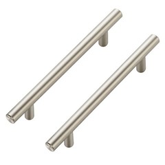 Ravinte 10 Pack | 7.38” 7-3/8 Inch (5 Hole Center), Satin Nickel