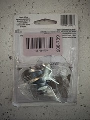 Prime-Line U 9945 Cabinet Lock Secure Important Files and Drawers 1-1/8”(2.9cm)