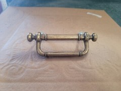 Vintage Hand polished Brass finish Drawer Pulls –Ajax