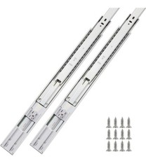 Betesy Hardware Soft Close Full Extension Drawer Slides Ball Bearing Side Mount