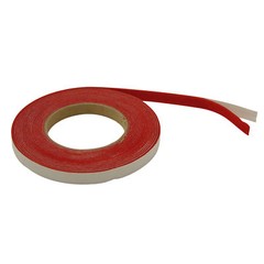 JVCC ACF-06 Acrylic Craft Felt Tape: 1/2 in. x 25 ft. (Red)