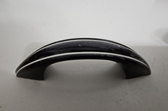 Vintage Black and White Door Drawer Cabinet Pull Handle Hardware