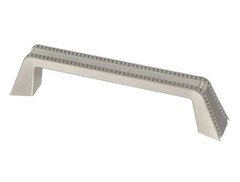 (12) Brainerd P42249W-SN-C, 4-3/8″ Elegant Beaded Drawer Door Pull Satin Nickel