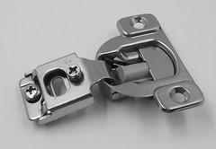 25 Pairs /50 Pack 1/2 OVERLAY SOFT CLOSE Face Frame Cabinet Hinge – Satin Nickel