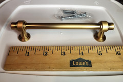 10 Ct 5 In Champagne Bronze Kitchen Cabinet Handles Cabinet / Drawer Pulls Gold