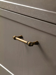 Antique Brass Zinc Alloy Cabinet Pulls – 3-3/4″(96mm) Hole Center Classic Vin…