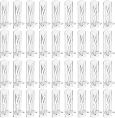 36 Pcs Locking Shelf Support Pins, Plastic Cabinet Clips for 7.9mm Holes, Fits 3