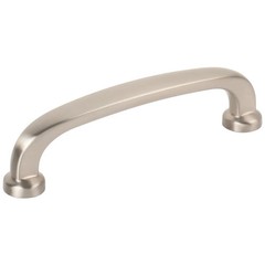 Jeffrey Alexander Weser 96 mm Center-to-Center Cabinet Bar Pull Satin Nickel