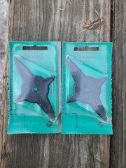 Amerock NOS Vintage USA Furniture Trim Cabinet Drawer Backplate Black Set Of 4