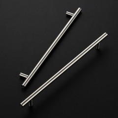 4-Pack 12-1/2in Brushed Nickel Cabinet Handles 10in Hole Center Stainless