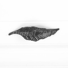 2Pc Leaves Furniture Handle Cabinet Drawer Wardrobe Door Knob Furniture Hardware