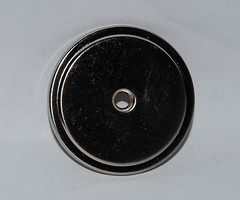 Cabinet Knob Furniture Round 1 3/4″ BACKPLATE VB, SN, ORB Finishes