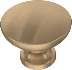 Fulton 10pcs Champagne Bronze Round Cabinet Knobs 1-3/16″ Drawer Dresser US