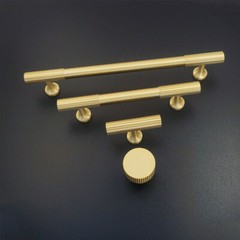 3.78″ 5.0″ 6.3″ Solid Brass Drawer Pull Knob Modern Design Wardrobe Pull