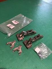 New (2) BLUM CABINET HINGE 70.655-01.02 w/ 175L660 Mounting Plate