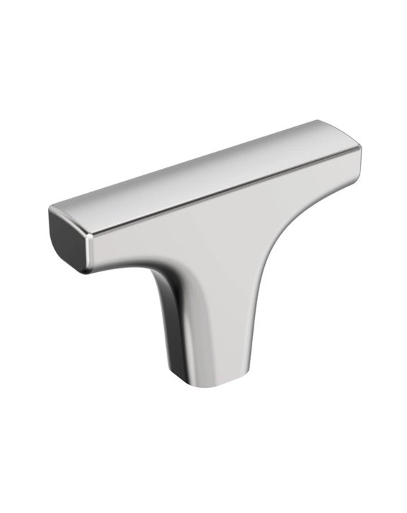 (Lot Of 6)Merced 2 inch (51mm) Length Polished Chrome Cabinet Knob, BP3742126