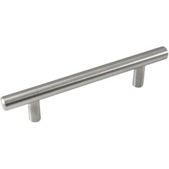 Laurey 3 In. Brushed Satin Nickel Builders Steel Plated T-Bar Pull, Each.