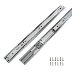 20 Inch Heavy Duty Full Extension Ball Bearing Drawer Slides Track Rail 100-lb