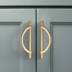 Amerdeco 6 Pack Champagne Bronze Cabinet Or Door Pulls. 5”