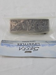 Sierra Lifestyles Pewter Leaves Cabinet Pull Handle 3″ (76mm) Center New