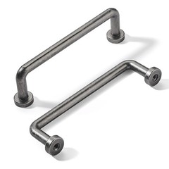 10 Pack 3-3/4 inch Hole Center Antique Iron Cabinet Pulls Vintage Cabinet Han…