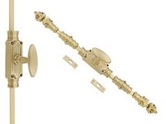 Signature Ironmongery Stepney Door Brass Cremone Bolt 9 feet Brushed Brass Upto