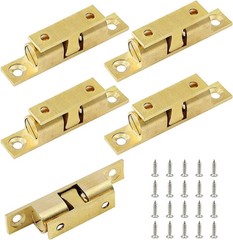 5Pcs 2.75″/ 70mm Double Ball Tension Roller Catch Latch Solid Brass Hardware …