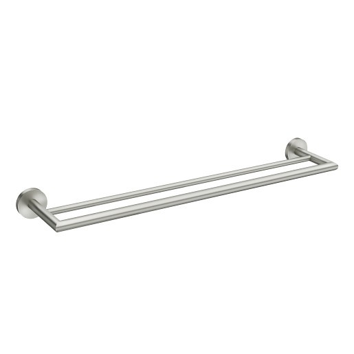 Moen Y5722BN 24″ Arlys Double Towel Bar Holder – Brushed Nickel