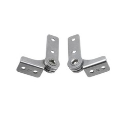 2 PCS Flip Hinge Damper Torque Torsion Shaft 3.0nm 304 Stainless Steel