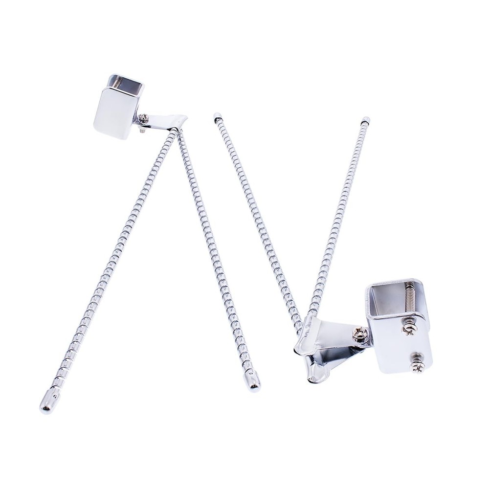 United Pacific 70203 Chrome Curb Feelers, Universal 11-3/4″ Length, Silver