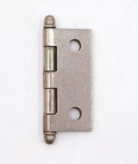 Vintage 1 x 1.25 in. Steel Cabinet Door Hinge