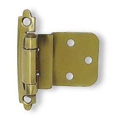H0104AC-SBA Self Closing 3/8″ Inset Hinge Antique Satin Bronze Set of 2