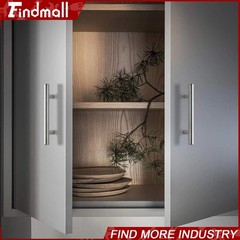 Findmall 50 Pcs 6 Inches Stainless Steel T Furniture Handle Kitchen Cabinet Door