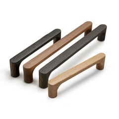 Burlywood Round 7-1/2in 8 Pcs Wooden Drawer Pulls Handle for Cabinets Kitchen…