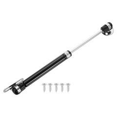 1Pcs Lid Support Hinges, 50N Gas Struts Lid Stay Hinges with Fixing Plate
