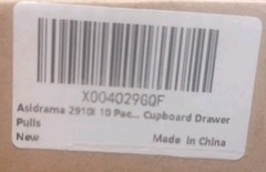 Asidrama (9 Pack) 7.5 Inch (192mm)Gold Kitchen Cabinet Handles Cabinet Pulls Kit
